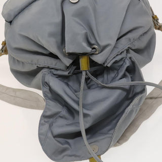 Prada Double Front Pocket Backpack Tessuto