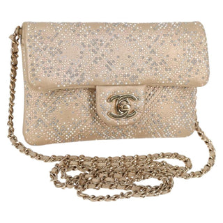 Chanel Mineral Nights Shoulder Bag Strass Embellished Leather