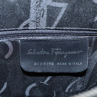 Salvatore Ferragamo Gancini Shoulder Bag Leather