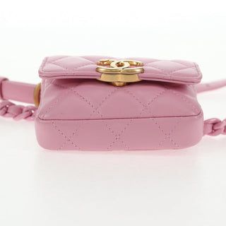 Chanel Flat CC Crossbody Bag Leather