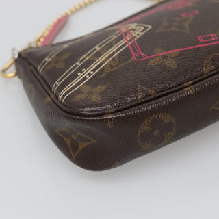 Louis Vuitton Pochette Accessoires Limited Edition Christmas Animation Monogram Canvas