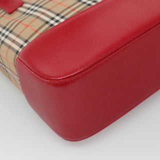 Burberry Nova Check Tote canvas check pattern