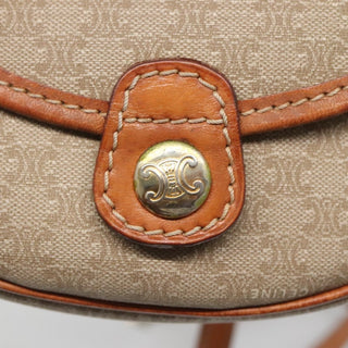 Celine Macadam Shoulder Bag PVC Leather