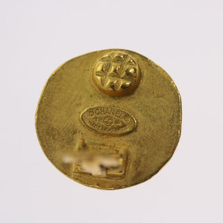 Chanel Vintage Triple cc earrings Metal