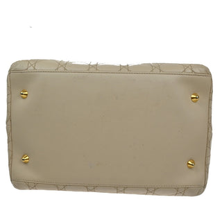 Christian Dior Lady Cannage Tote Leather