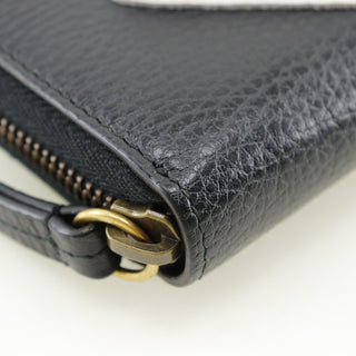 Gucci GG Marmont Zip Around Wallet Leather