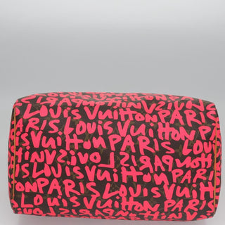 Louis Vuitton Speedy Handbag Limited Edition Monogram Graffiti