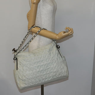 Chanel Vintage Chain Shoulder Bag Leather