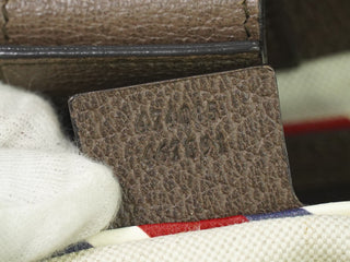 Gucci Courrier Convertible Soft Open Tote GG Coated Canvas with Applique