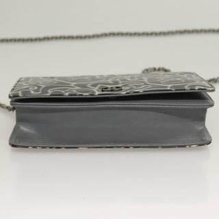 Chanel Wallet on Chain Camellia Patent