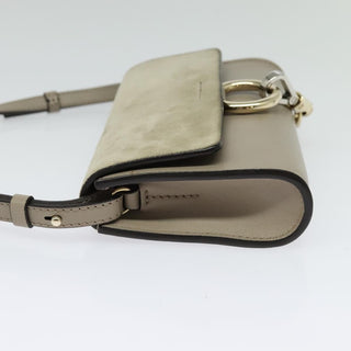 Chloe Faye Shoulder Bag Leather and Suede