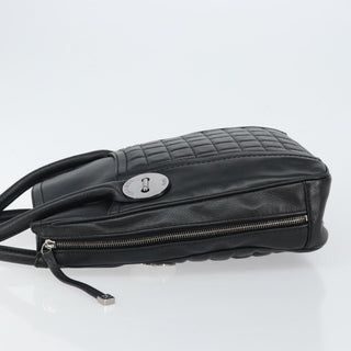 Chanel Vintage Button Tote Quilted Caviar