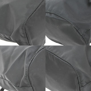 Prada Drawstring Wristlet Bucket Bag Tessuto