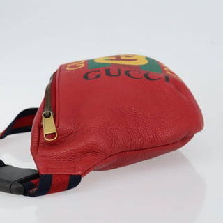 Gucci Logo Belt Bag Printed Leather