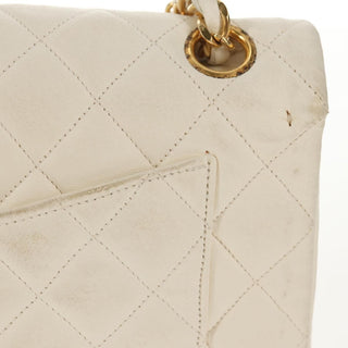 Chanel Vintage Classic Double Flap Bag Quilted Lambskin