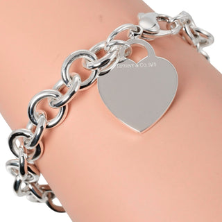 Tiffany & Co. Return To Tiffany Heart Tag Bracelet Sterling Silver