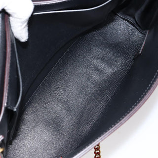 Chloe Elle Chain Clutch Leather