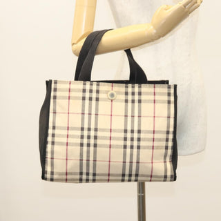Burberry Nova Check Tote canvas check pattern