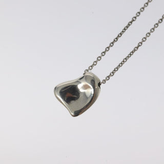 Tiffany & Co. Elsa Peretti Full Heart Necklace Silver 925