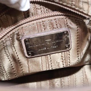 Salvatore Ferragamo Sofia Satchel Leather