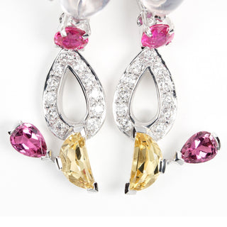 Cartier Sorbet earings White Gold