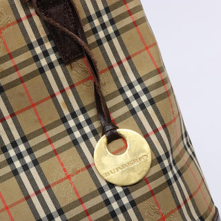 Burberry Nova Check Tote canvas check pattern