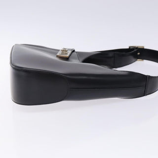 Salvatore Ferragamo Gancini Shoulder Bag Leather