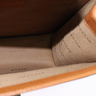 Bvlgari Turnlock Flap Convertible Top Handle Leather