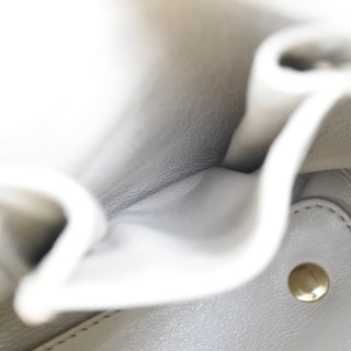 Salvatore Ferragamo Gancini Lock Flap Tote Leather