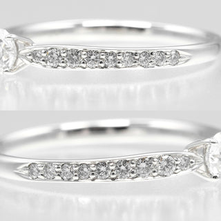 Tiffany & Co. Harmony Solitaire Ring Platinum with RBC Diamond