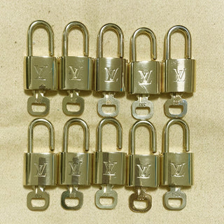 Louis Vuitton Cadenas Bag Charm Gold-plated