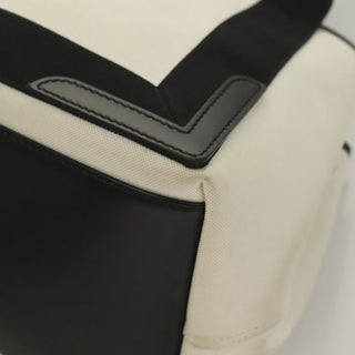 Balenciaga Navy Cabas Canvas with Leather