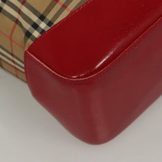 Burberry Nova Check Tote canvas check pattern