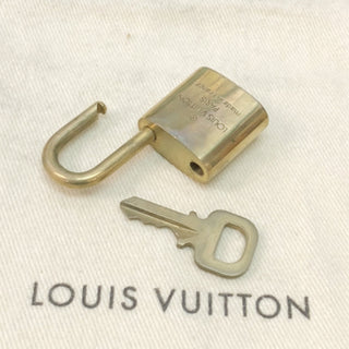Louis Vuitton Cadenas Bag Charm Gold-plated