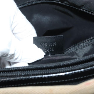 Gucci Vintage Bamboo Handle Tote Canvas