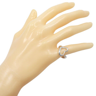 Tiffany & Co. Elsa Peretti Open Heart Ring Silver 925
