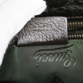 Gucci Convertible Zip Messenger Guccissima Leather