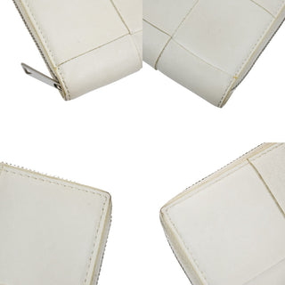 Bottega Veneta Cassette Zip Around Wallet Maxi Intrecciato Leather