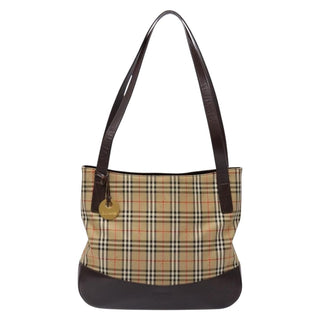 Burberry Nova Check Tote canvas check pattern