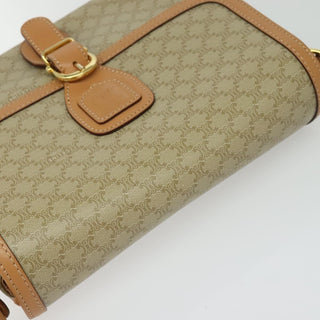 Celine Macadam Shoulder Bag PVC Leather