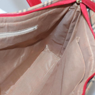 Burberry Nova Check Tote canvas check pattern