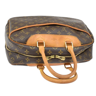 Louis Vuitton Deauville Handbag Monogram Canvas