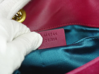 Gucci GG Marmont Flap Bag Matelasse Velvet