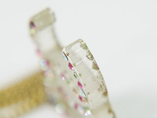 Chanel Rainbow CC Pendant Necklace Metal and Crystals