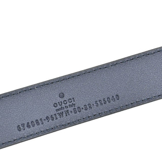 Gucci Ophidia Flap Belt Bag GG Coated Canvas with Leather