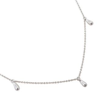 Tiffany & Co. Elsa Peretti Teardrop Necklace Silver 925