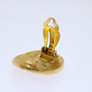 Chanel CC Hoop Clip-On Earrings Metal