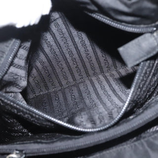 Prada Vintage Zip Tote Tessuto