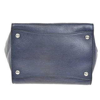 Prada Tassel Twin Pocket Tote City Calf