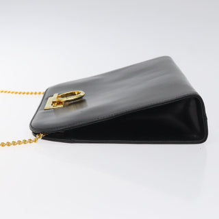 Salvatore Ferragamo Gancini Shoulder Bag Leather